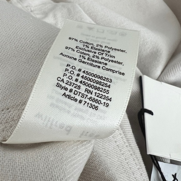 Aritzia Wilfred matte pearl Lizzie Pant size 6 new - Picture 6 of 12